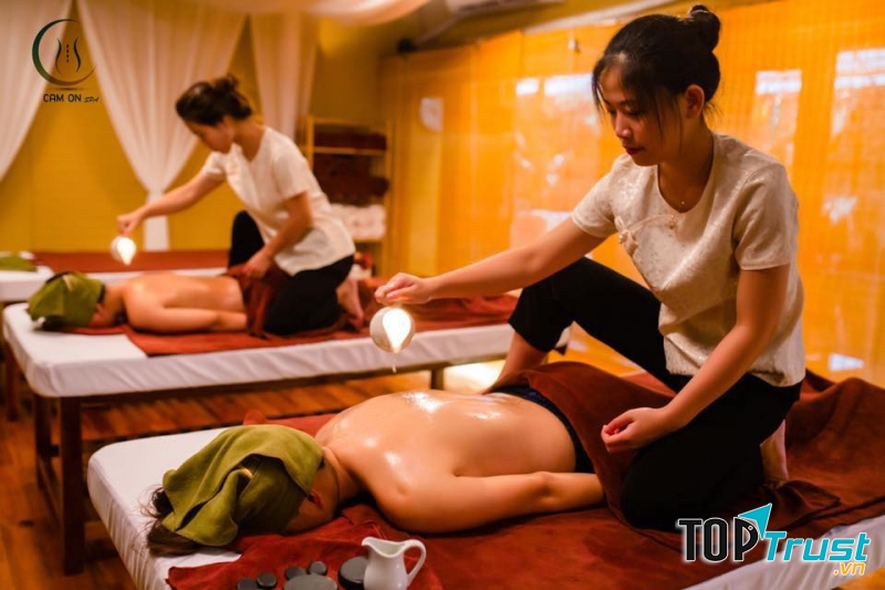 Cam On spa là  trung tâm trị liệu chăm sóc sức khỏe massage chuyên nghiệp
