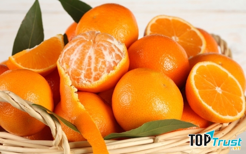 Cam quýt cung cấp nhiều vitamin cho cơ thể