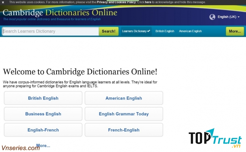 Bạn tha hồ mà tra cứu từ vựng với từ điển online