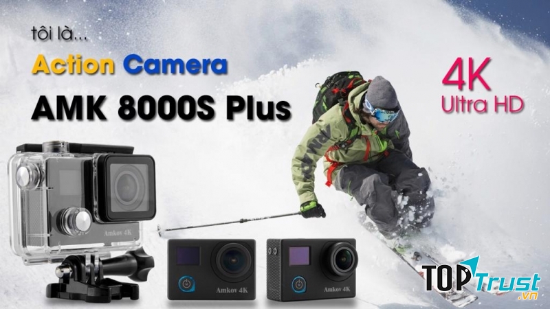 Sản phẩm camera công nghệ cao hành động này sở hữu thiết kế tinh tế, hiện đại và đẹp mắt