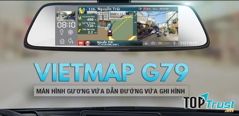 Sản phẩm có chức năng vừa dẫn đường vừa ghi hình