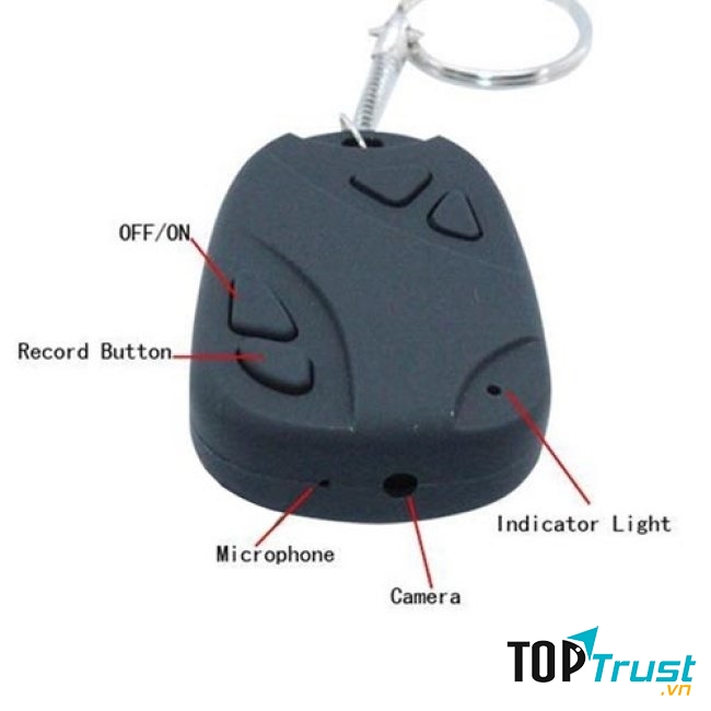 Camera hình móc khóa