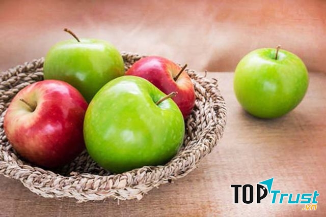 Táo cân bằng sức khỏe phổi