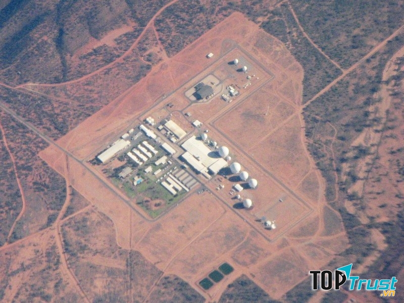 Hình ảnh Pine Gap từ Google Maps