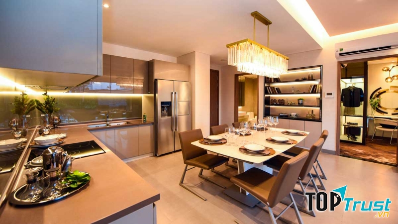 Khu Bếp Căn hộ Stown GateWay Bình Dương