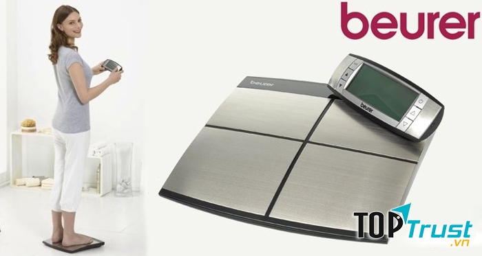 Cân phân tích cơ thể Beurer BF100 ngời đo trọng lượng còn sở hữu nhiều chức năng khác