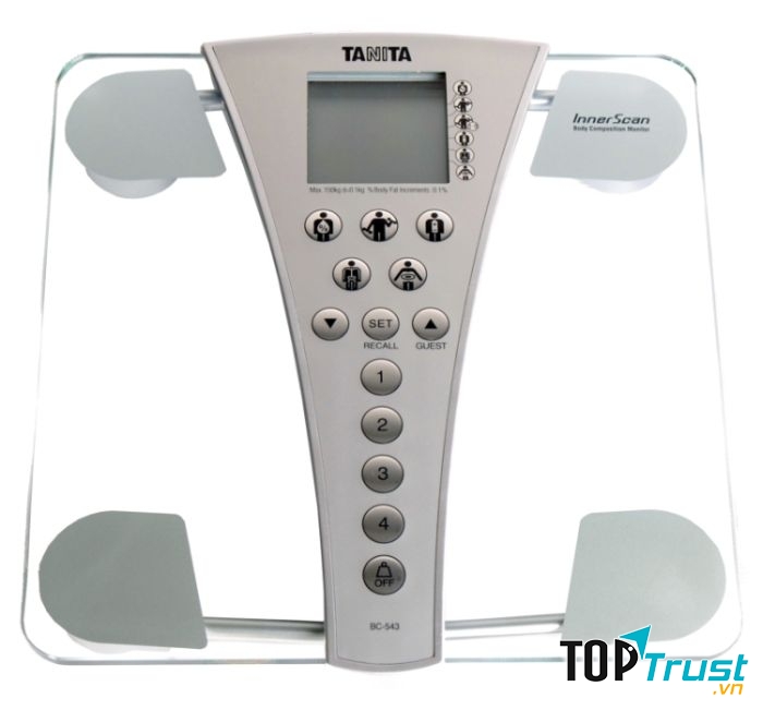 Cân sức khỏe và phân tích cơ thể Tanita BC-543