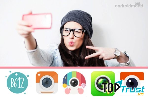 Ứng dụng chỉnh sửa ảnh Candy Camera