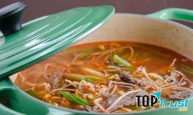 Canh đậu phụ giá đỗ