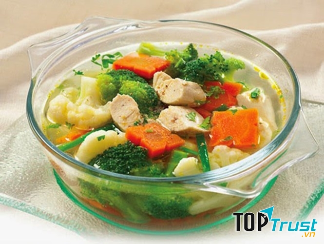 Canh giúp cải thiện bệnh đau dạ dày