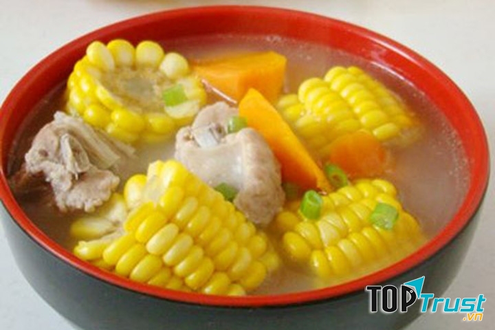 Canh thịt ngô ngọt