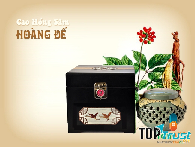 Cao hồng sâm hoàng đế của Hàn Quốc có hiệu quả nhanh và mạnh hơn cao hồng sâm 6 năm tuổi, có tác dụng bồi bổ cơ thể, ngăn chặn lão hóa