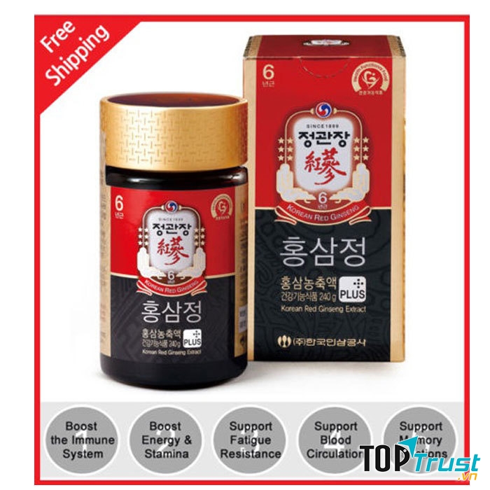 Cao Hồng Sâm KGC Korean Red Ginseng Extract Royal Plus 240g