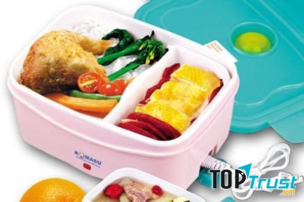 ﻿Hộp cơm tự động hâm nóng Komasu KM48T lựa chọn tuyệt vời cho cơm văn phòng