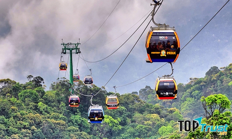 Cáp treo Bà Nà đạt 4 kỷ lục Guiness