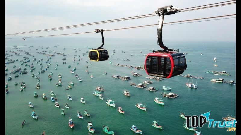 Cáp treo Hòn Thơm - Phú Quốc