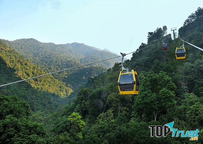 Cáp treo Thiền Viện Tây Thiên