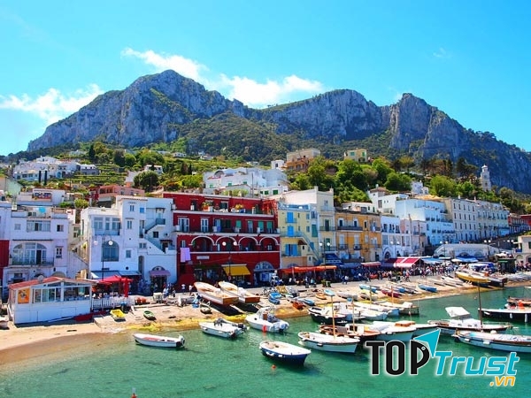 Đảo Capri xinh đẹp