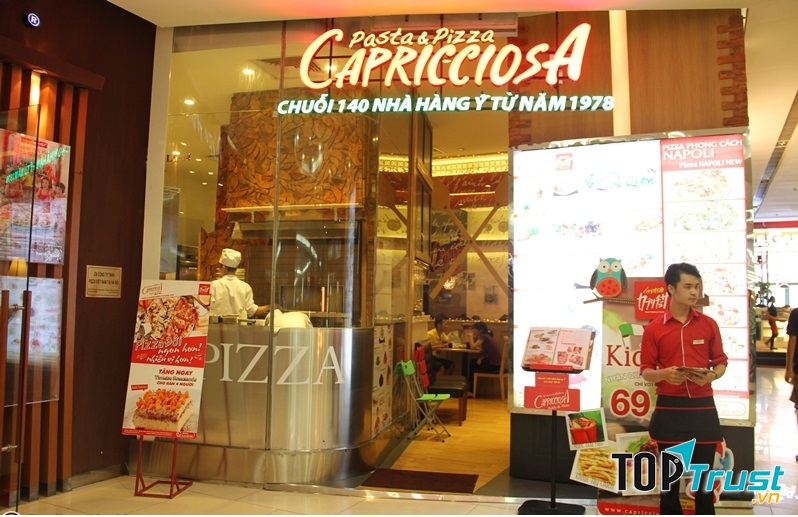 Capricciosa - tinh tế ẩm thực nước Ý qua bàn tay người Nhật