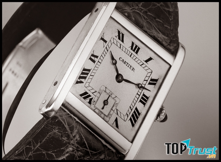 Cartier Tank đứng thứ 2 trong bảng xếp hạng những chiếc đồng hồ đã thay đổi cả thế giới
