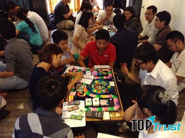 Cashflow là quán Cafe Boardgame đầu tiên tại Sài Gòn