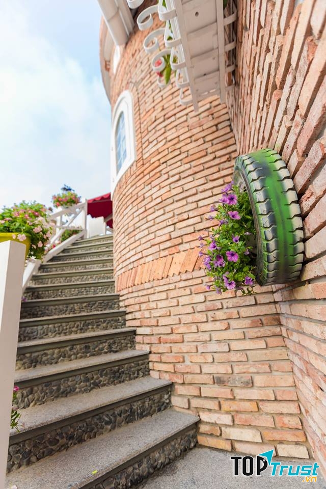 Không gian yên tĩnh của quán