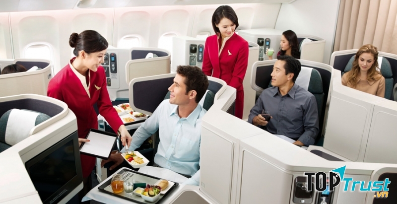 Phi cơ của hãng Cathay Pacific đa số là máy bay Boeing 777-300
