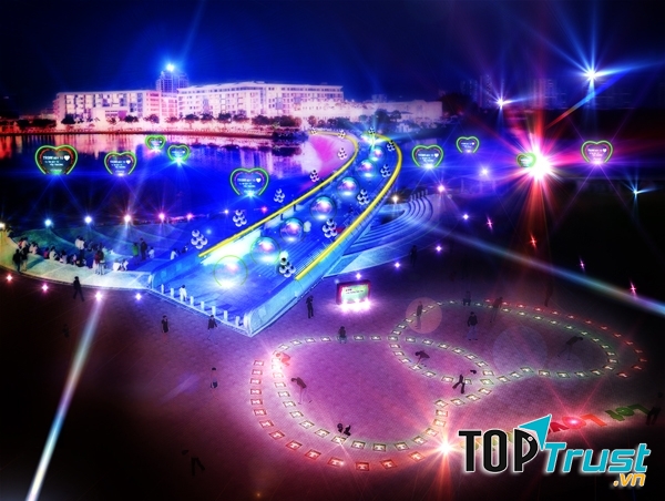 Cầu Ánh Sao là địa điểm vô cùng lãng mạn cho các cặp đôi