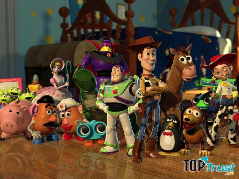 Câu chuyện đồ chơi bộ phim hoạt hình có doanh thu khủng nhất mọi thời đại