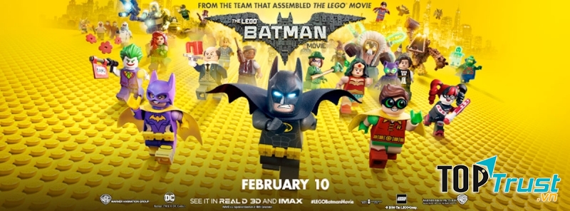 Tính đến ngày 09/05/2017, the Lego Batman movie đã thu về 310,1 triệu đô la trên toàn thế giới. Phim cũng được rất nhiều nhà phê bình phim khen ngợi.