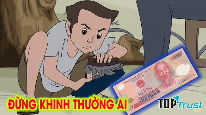 Câu chuyện về cậu bé đánh giày