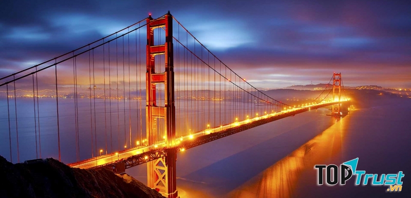 Cầu cổng vàng - California, Mỹ