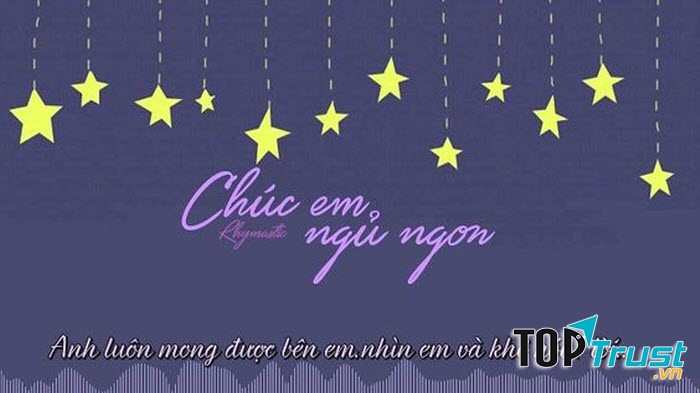 Câu nói chúc ngủ ngon dành cho bạn gái