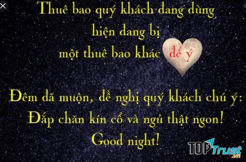 Câu nói chúc ngủ ngon hài hước