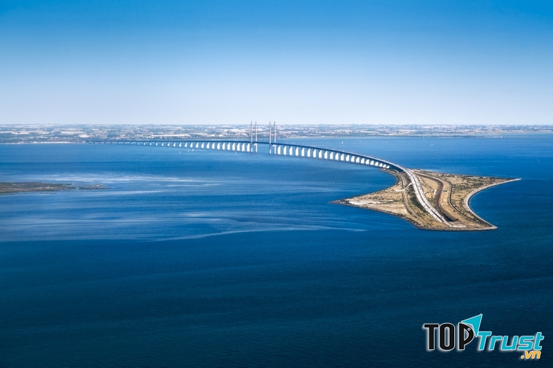 Cầu The Oresund - Đan Mạch và Thụy Điển