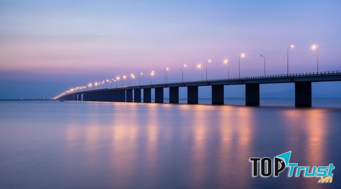 Cầu Thị Nại - Cây cầu vượt biển dài nhất Việt Nam