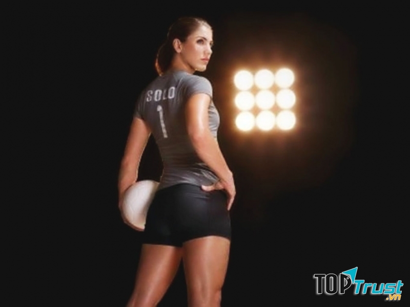 Nhan sắc nổi trội của Hope Solo (Nguồn: Sưu tầm)