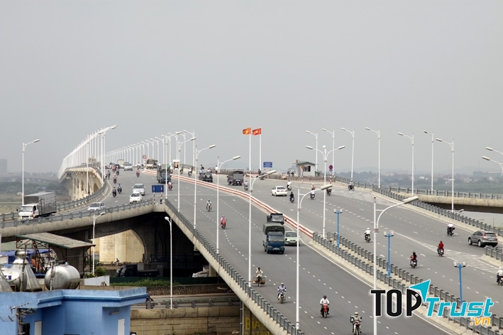 Cây cầu có nhịp đúc hẫng dài nhất Việt Nam