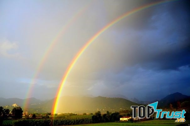 Cầu vồng đôi ở  Vinh