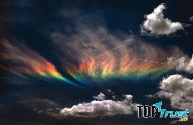 Cầu vồng lửa ở Idaho ,Mỹ