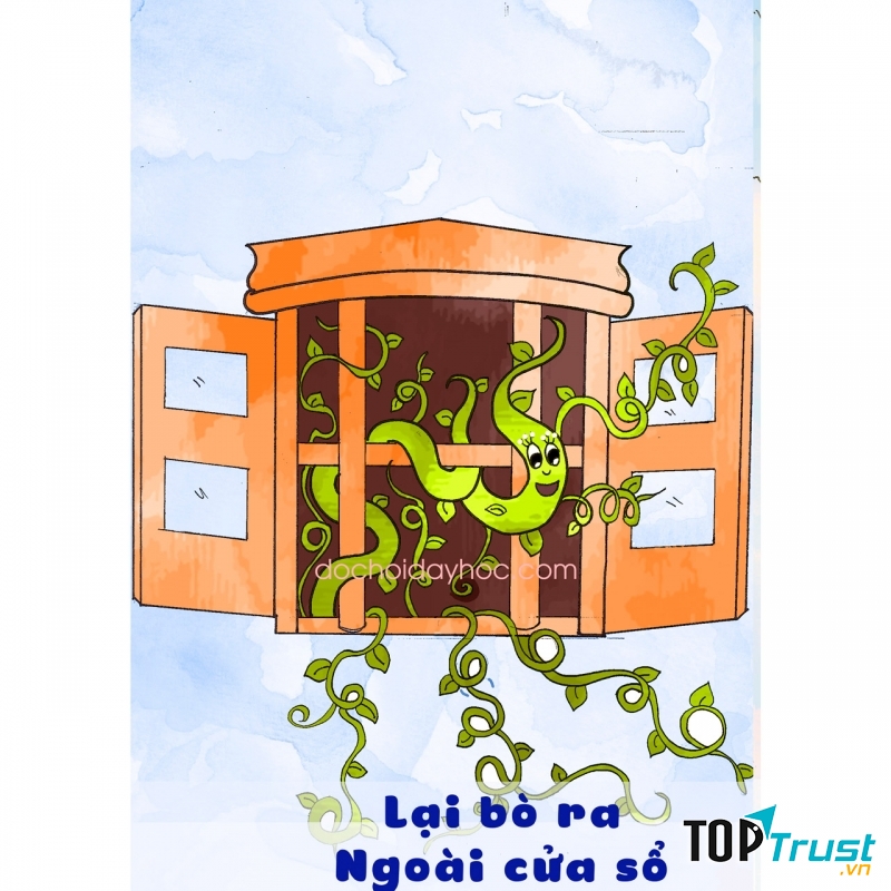 Lại bò ra ngoài cửa sổ