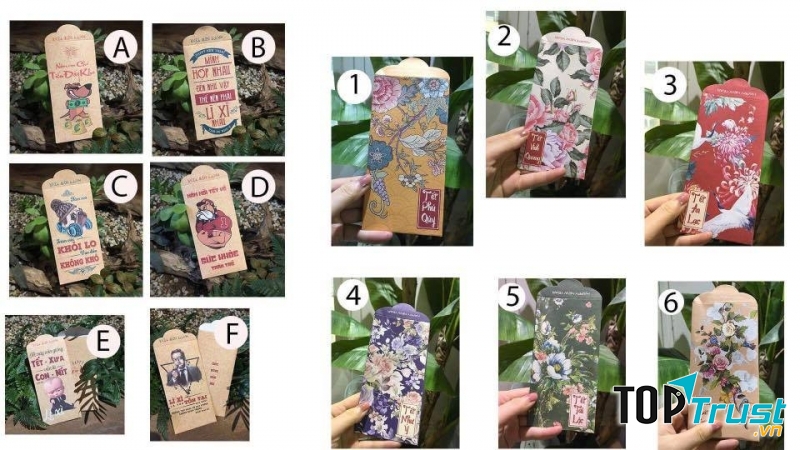 12 mẫu lì xì của CC Shop