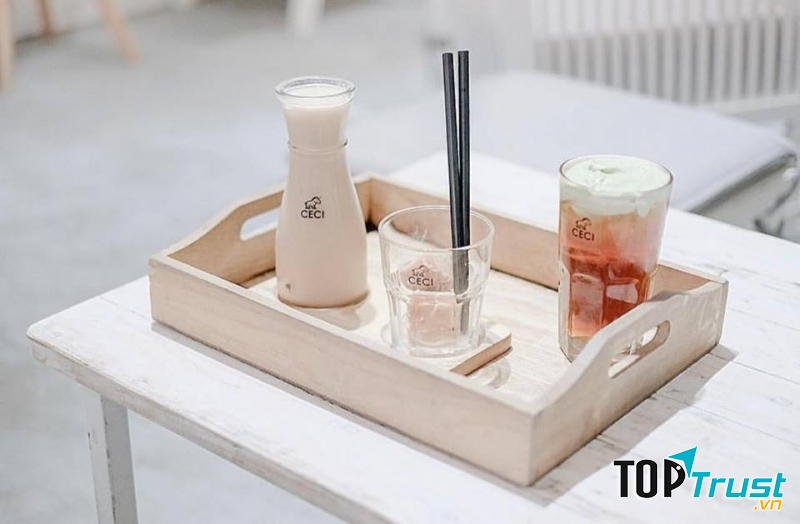 Đồ uống của Ceci Cafe được đánh giá là rất ngon mà giá cả không quá đắt