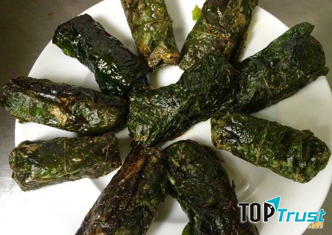 Chả lá lốt chay