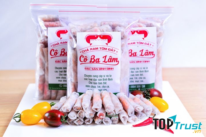 Chả giò tôm đất cô Ba Lâm