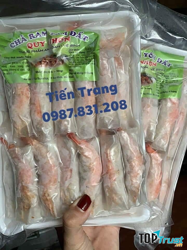 Chả ram tôm đất Tiến Trang