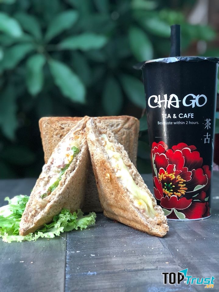 Trà sữa và điểm tâm tại Cha Go