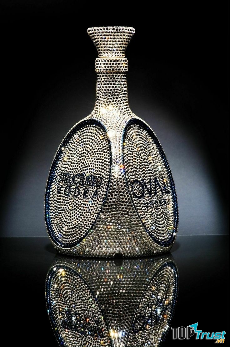 OVAL Swarovski Crystal Vodka