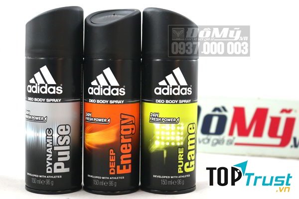Xịt khử mùi toàn thân Adidas