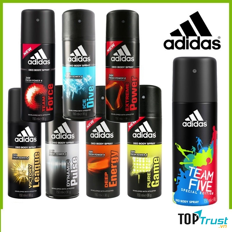 Xịt khử mùi toàn thân Adidas